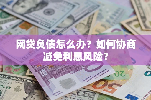武汉网贷负债怎么办？如何协商减免利息风险？