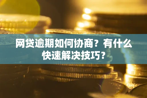 武汉网贷逾期如何协商？有什么快速解决技巧？