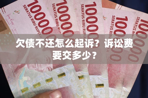武汉欠债不还怎么起诉？诉讼费要交多少？