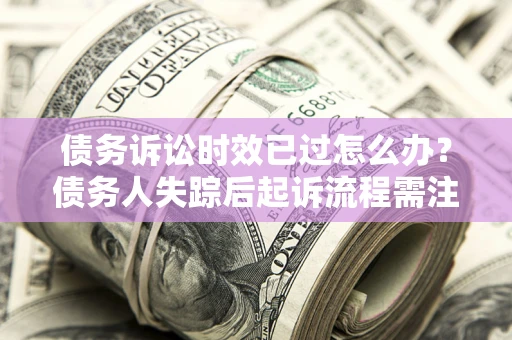 武汉债务诉讼时效已过怎么办？债务人失踪后起诉流程需注意什么？
